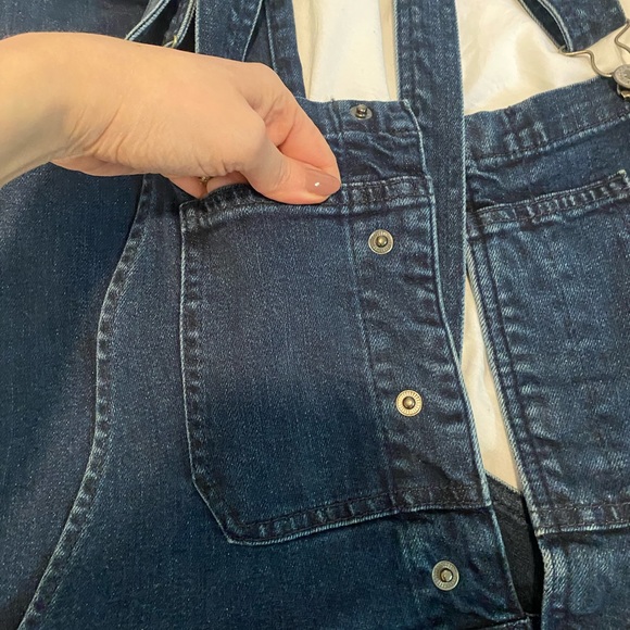 Lucky Brand denim fitted overalls - Picture 9 of 14